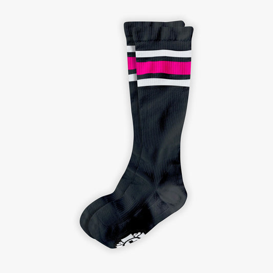 Compression Socks: PINK Stripes