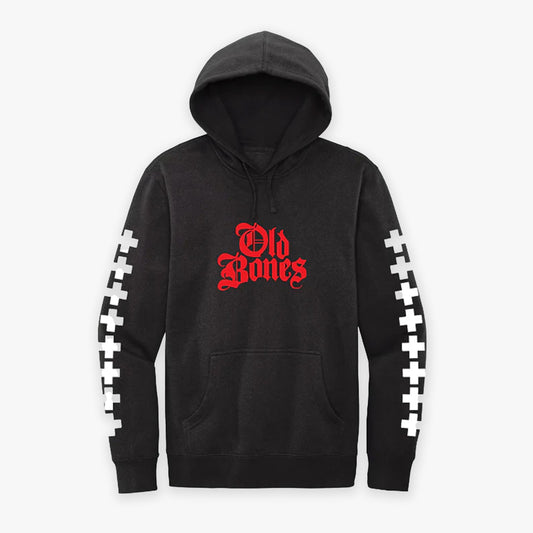Old English Bones Pullover Hoodie