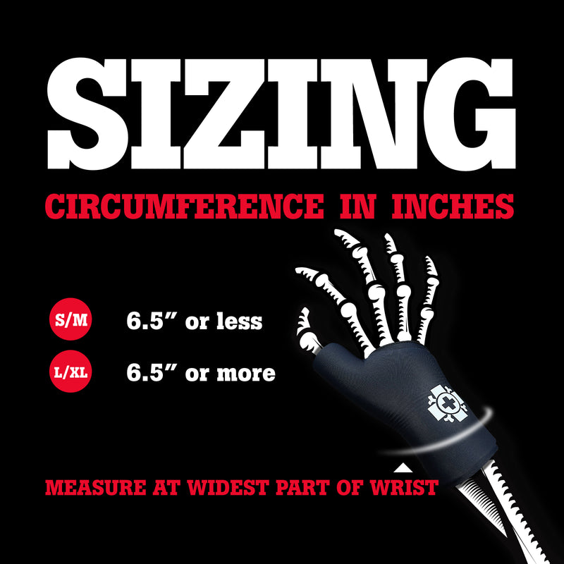 Wrist Ice Sleeve sizing guide