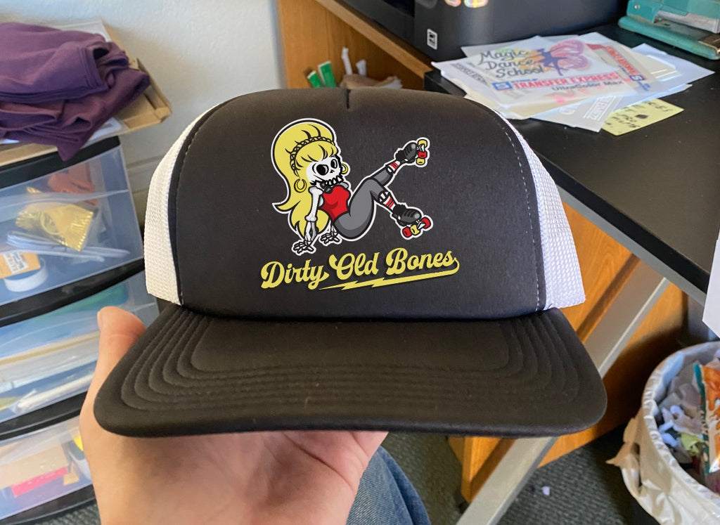 Old Bones Therapy Dirty Old Bones Hat — branded apparel