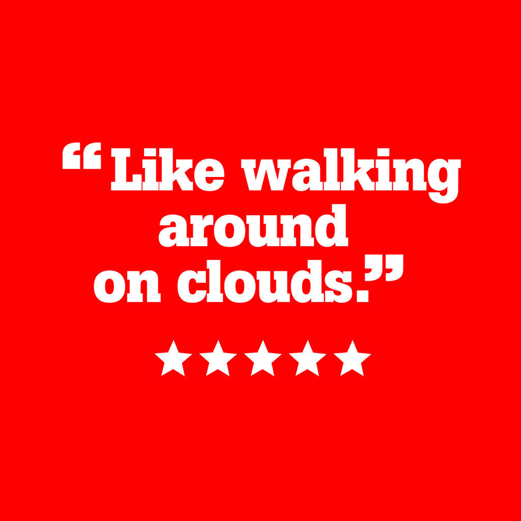 Foot Insoles: Shock Absorbing + All Day (2-Pack)