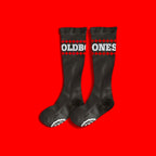 Old Bones Therapy Compression Socks: DRIP LETTERS SKULL (3-Pack) — alternate view