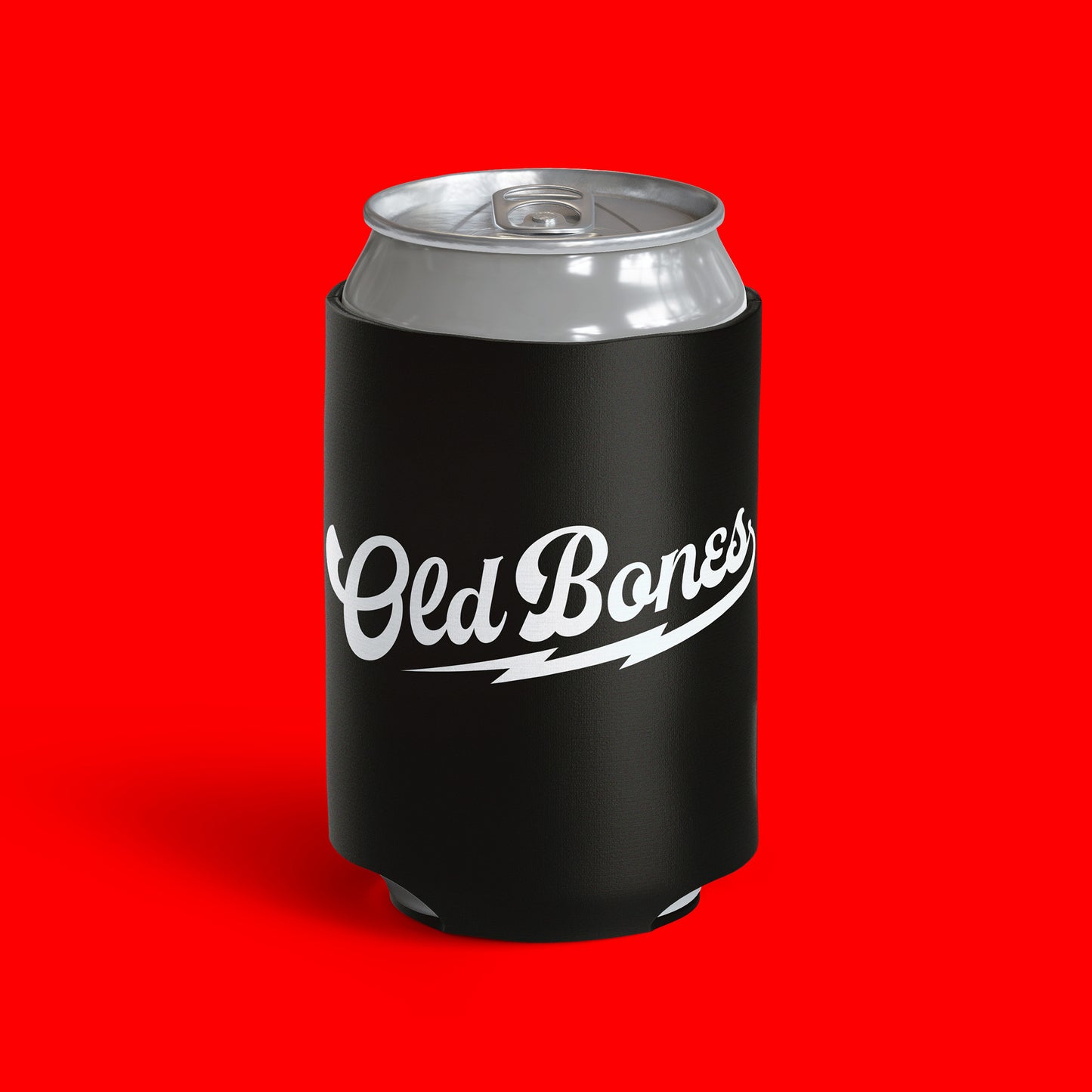 Old Bones Gnarly Brown Koozie