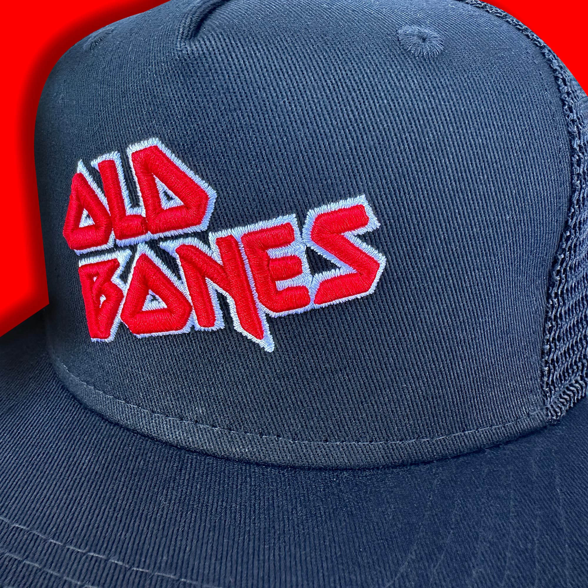 Old Bones Therapy Iron Old Bones Hat (Black) — product detail