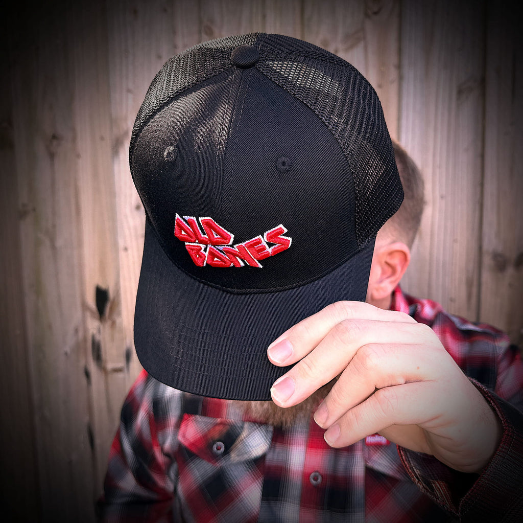 Old Bones Therapy Iron Old Bones Hat (Black) — product detail