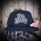 Old Bones Therapy Old Bones Old English Hat (Black) — alternate view