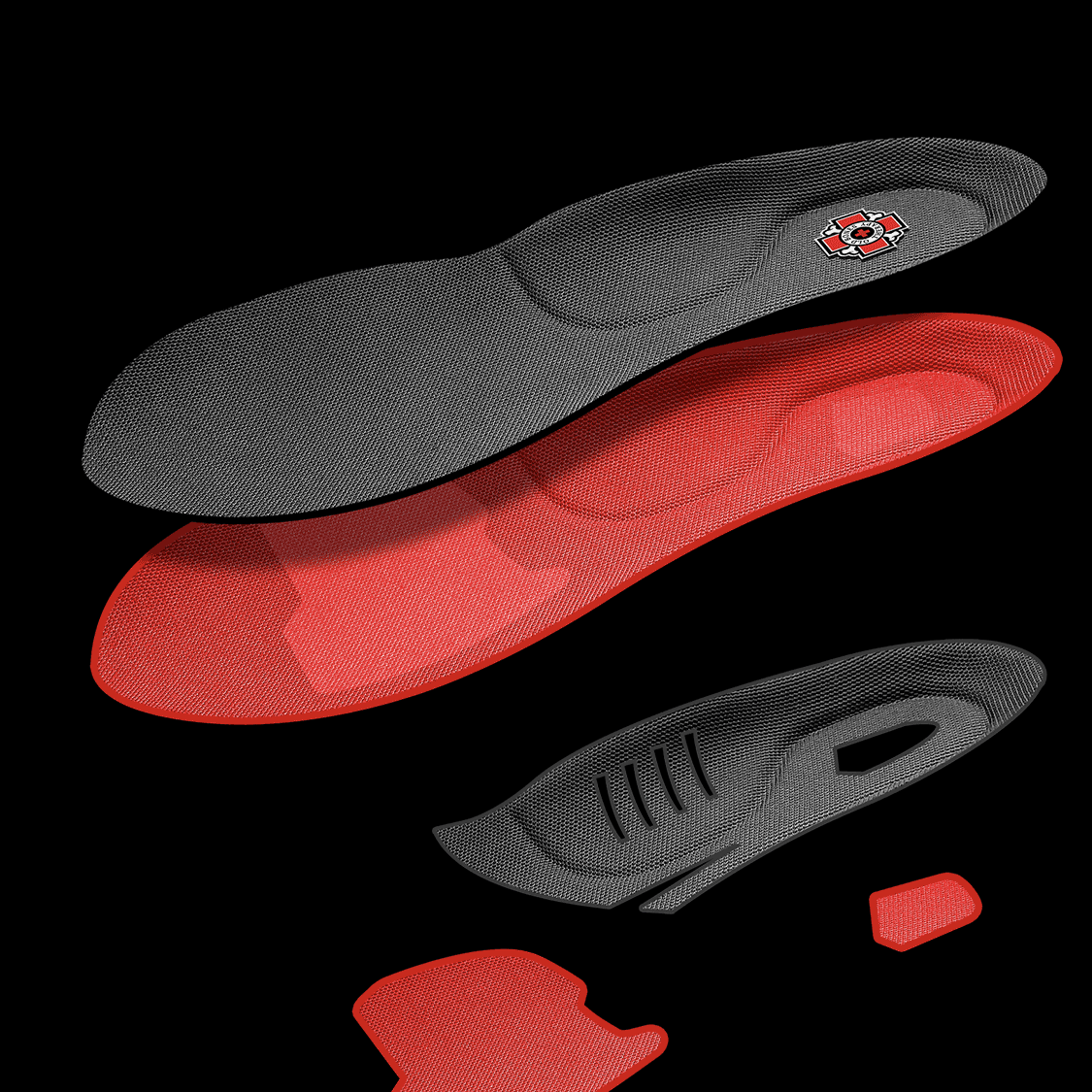 Shock Absorbing Foot Insoles