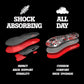 Foot Insoles: Shock Absorbing + All Day (2-Pack)