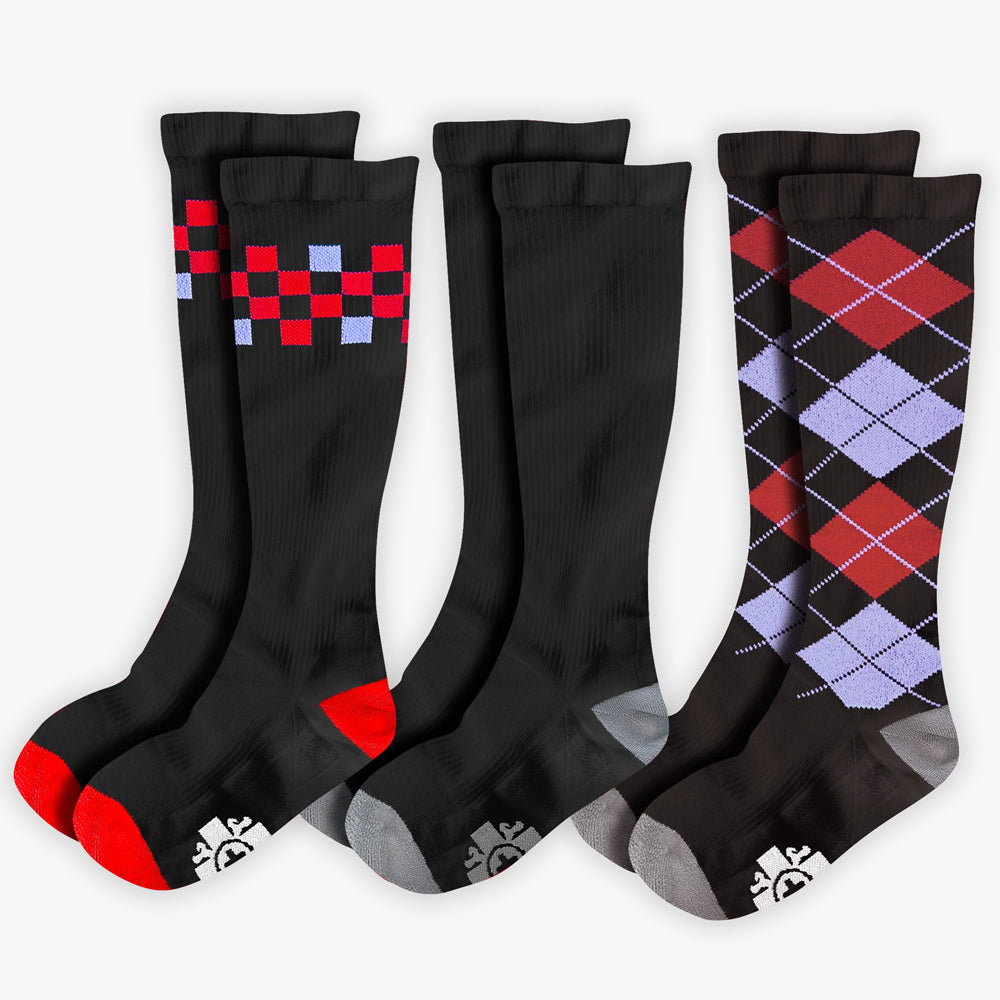 Compression Socks: AMERICAN CLASSICS COMBO (3-Pack)