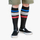 Compression Socks: RED WHITE BLUE Stripes