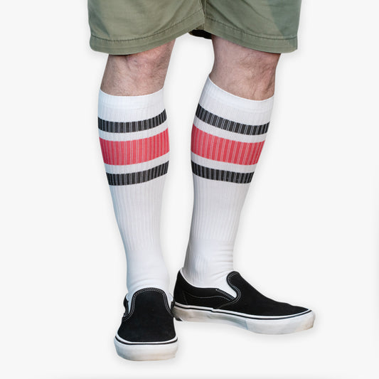 Compression Socks: RED Stripes