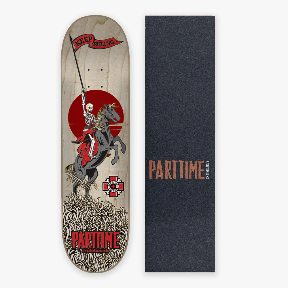 Parttime Old Bones "Ruling" Collab Skateboard