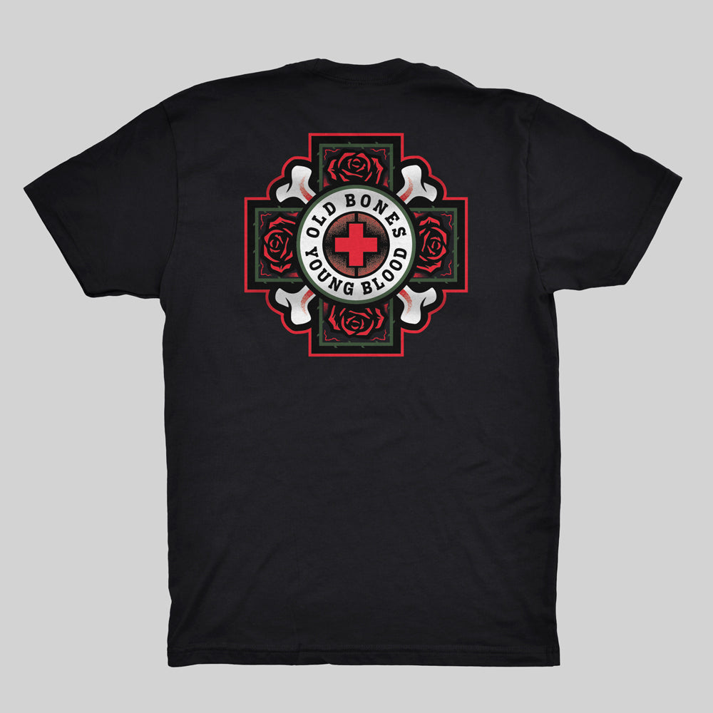 Old Bones Young Blood Roses T-Shirt