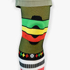 Old Bones Therapy Compression Knee Sleeve in Rasta — product detail