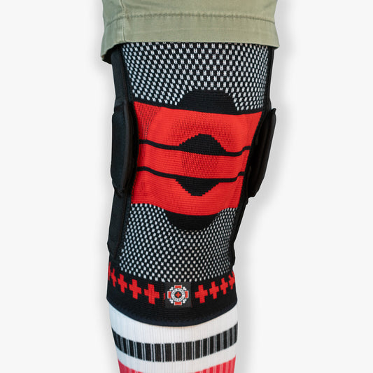 Knee Brace with Hinges