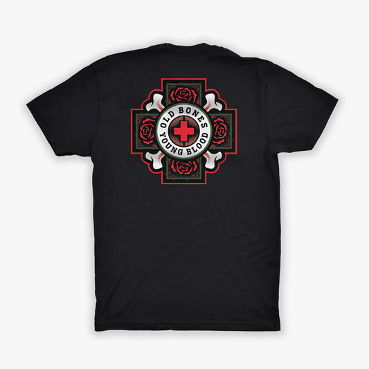 Old Bones Young Blood Roses T-Shirt