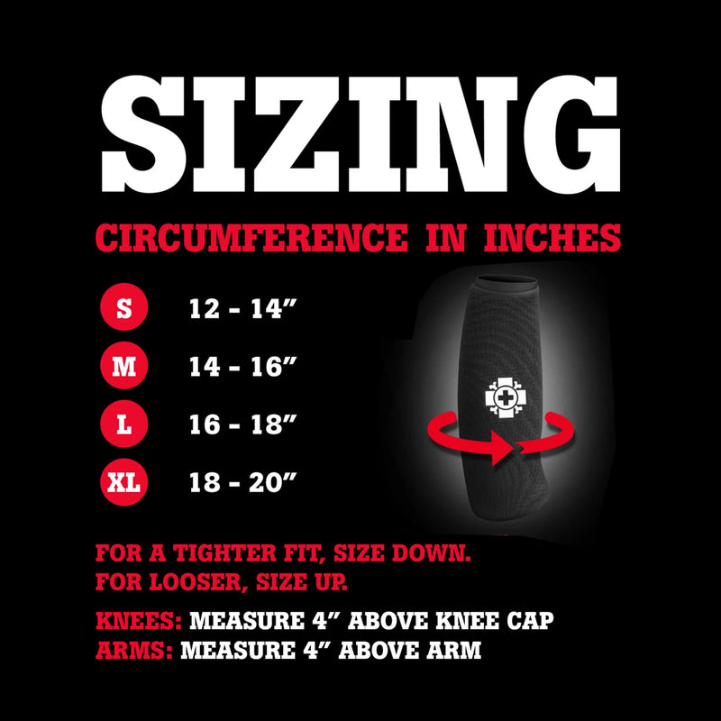 Ice Sleeve sizing guide