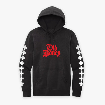 Old English Bones Pullover Hoodie