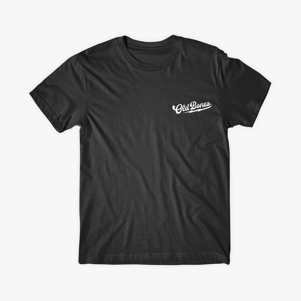 Old Bones Therapy Old Bones Gnarly Brown T-Shirt — alternate view
