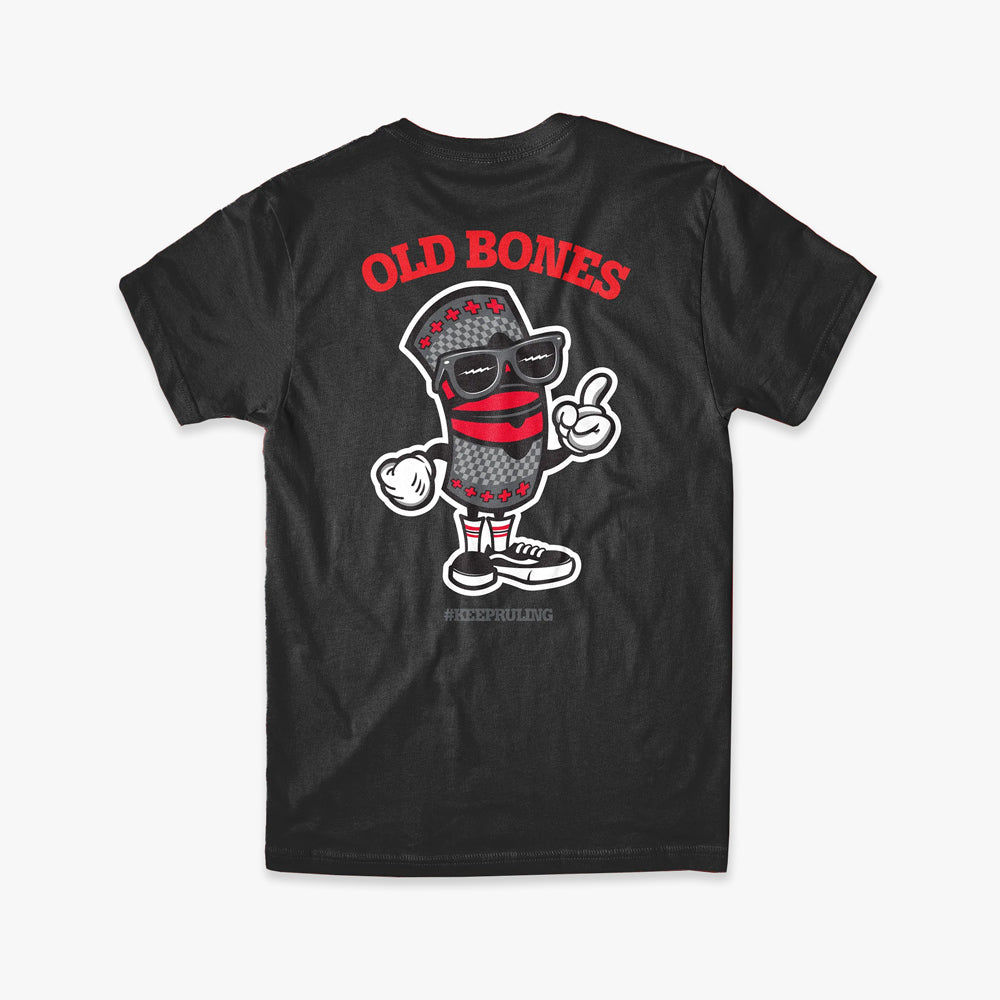Old Bones Therapy Knee Sleeve Dude Tee | Apparel
