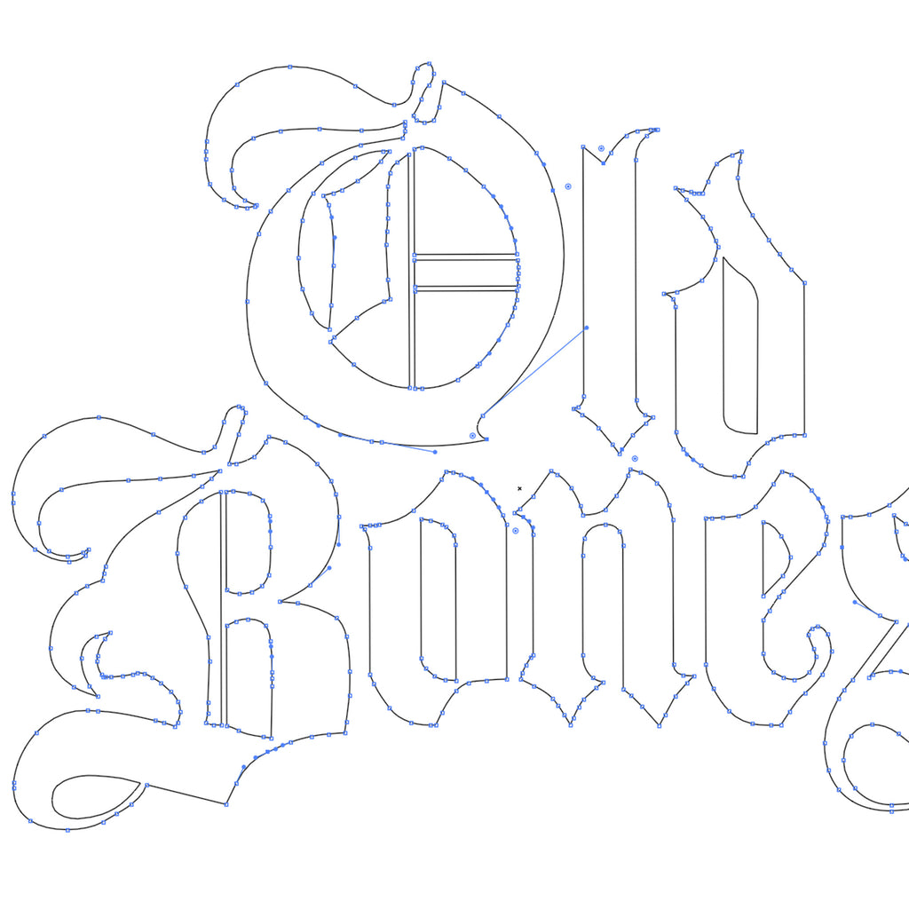 Old English Bones T-Shirt