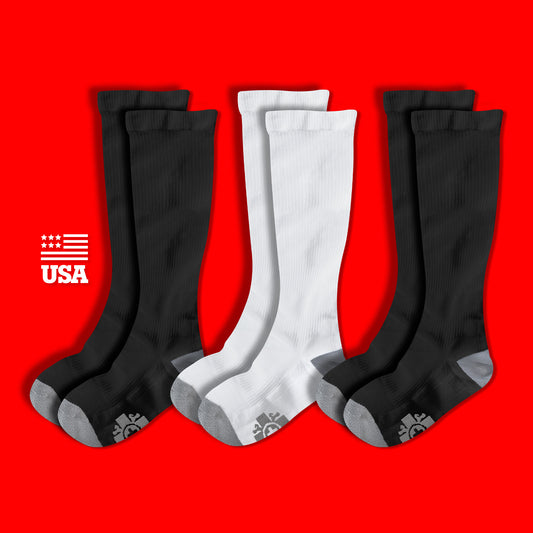 Compression Socks: SOLIDS