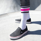 Old Bones Therapy Compression Socks: RED WHITE BLUE Stripes — product detail