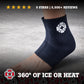 Old Bones Therapy Ankle Ice Sleeve – Compression ice wrap for ankle pain relief, swelling reduction, and post-workout recovery"