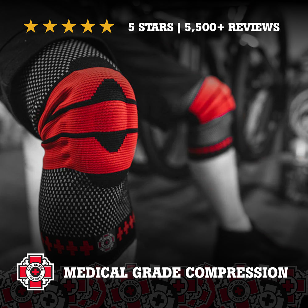 Old Bones Therapy Compression Knee Sleeve | Knee Support