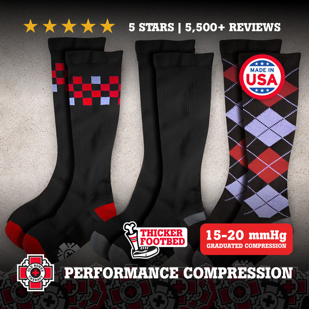 Compression Socks: AMERICAN CLASSICS COMBO (3-Pack)
