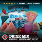 Old Bones Therapy Joint Elixir Berry the Hatchet – Berry flavored joint support drink mix with electrolytes, Glucosamine, MSM & Hyaluronic Acid