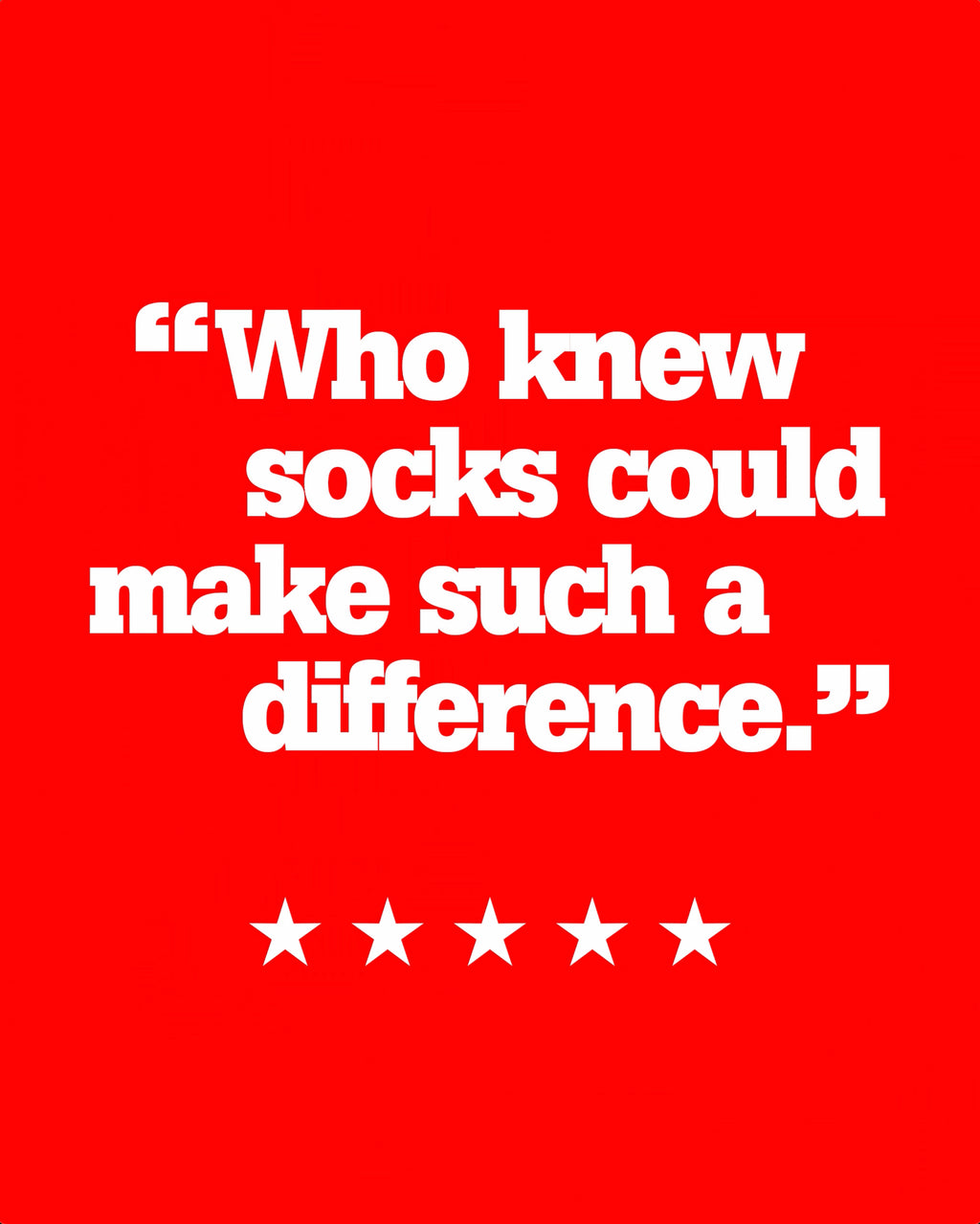 Compression Socks: RED Stripes