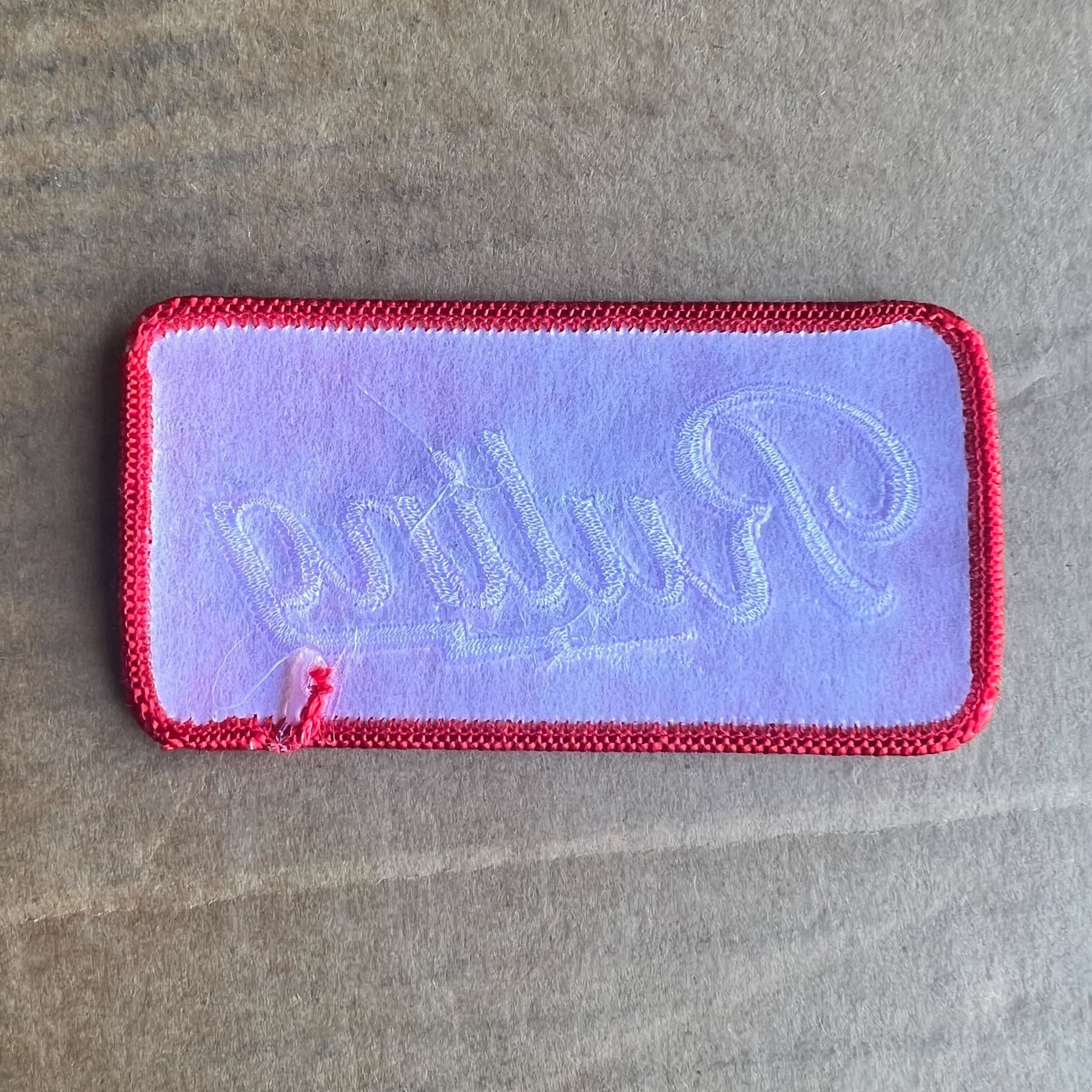 Old Bones Therapy Ruling Bolt Patches 3.5" x 1.75" — alternate view