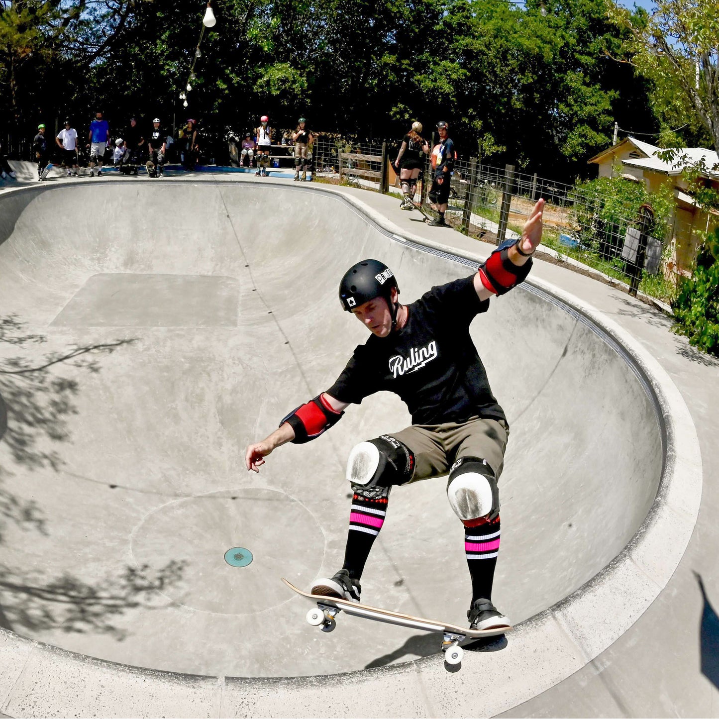 Compression Socks: PINK Stripes