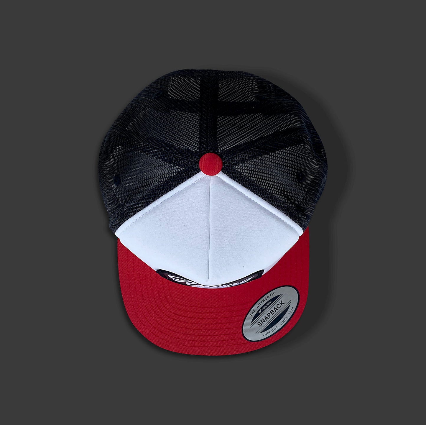 Ruling Lightning Trucker Hat (Red/White/Black)