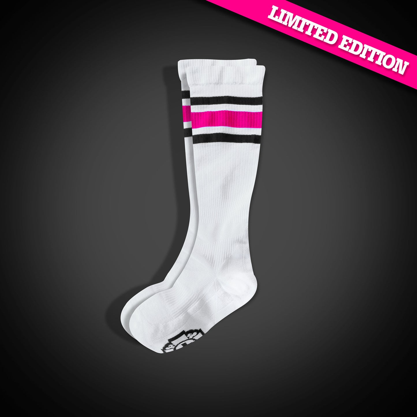 Compression Socks: PINK Stripes (1-Pack)