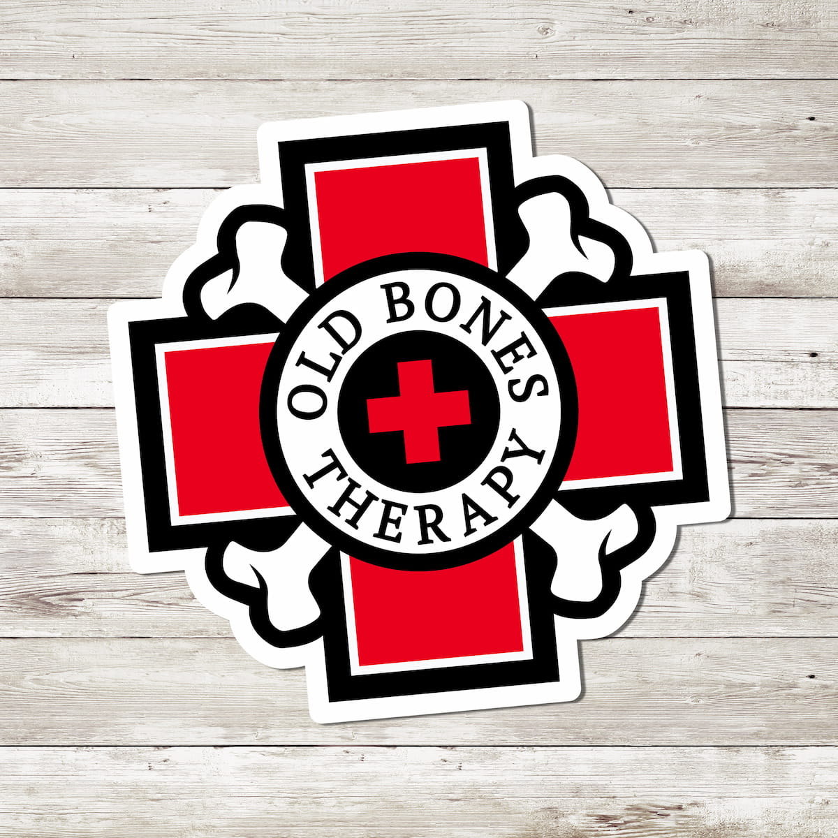 Old Bones Therapy Sticker