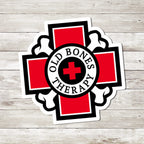 Old Bones Therapy Sticker — alternate view