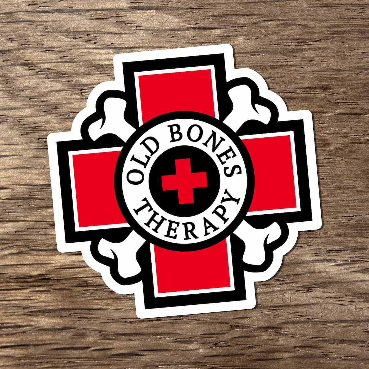 Old Bones Therapy Sticker — product detail